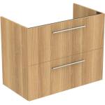 Ideal Standard i. Life A - Шкаф под мивка, 80х44х63 см, 2 чекмеджета, дъб T5256NX (T5256NX)