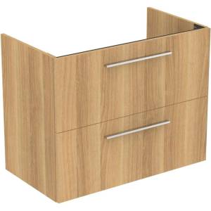 Ideal Standard i. Life A - Шкаф под мивка, 80х44х63 см, 2 чекмеджета, дъб T5256NX (T5256NX)