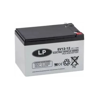 Ritar power Оловна батерия за електрически колички RITAR EV 12-12, AGM, 12 V / 12 Ah, 151 / 98 / 95 mm, Терминал 2, RITAR-EV12-12