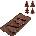 Silikomart Форма за шоколадови бонбони Scg46 Choco Pine силиконова (22.146.77.0065)