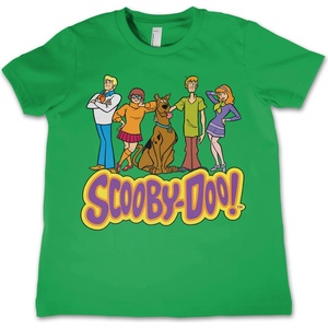 HYBRIS детска тениска Scooby Doo - Team Scooby Doo - HYBRIS - WB-12-SBD12003-H65-12-GR