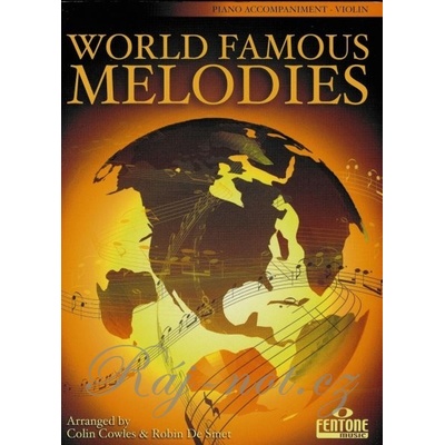 WORLD FAMOUS MELODIES / klavírny sprievod
