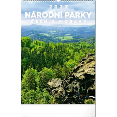 NOTIQUE nástěnný Národní parky Čech a Moravy 33 × 46 cm 2027