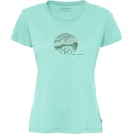 Vaude Дамска фланелка с къс ръкав за колоездене Vaude Women's Cyclist V T-shirt - Sage - размер 40 (EU) (116-5953-2414)
