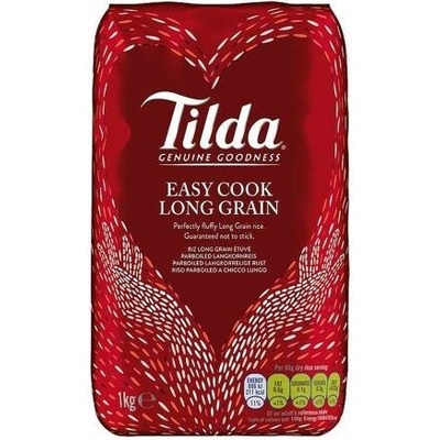 Tilda Předvařená Dlouhozrnná rýže Easy Cook Long Grain Rice 1 kg