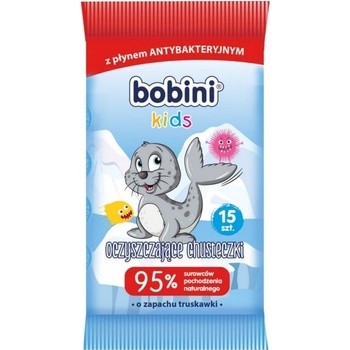 Bobini Kids antibakteriálne obrúsky 15 ks