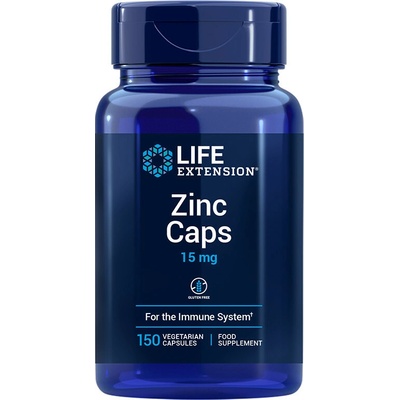 Life Extension Zinc 15 mg 150 kapsúl