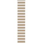 vidaXL Зебра щора, пясъчно кафява, 40x230 см, ширина на плата 35, 9 см, полиестер (4014587)