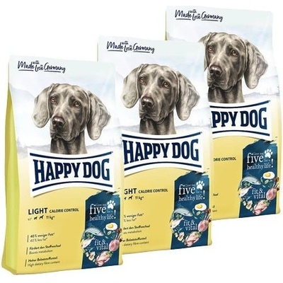 Happy Dog Supreme Fit & Vital Light Calorie Control 3 x 12 kg