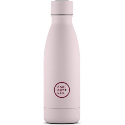 Cool Bottles Nerezová termolahev Pastel Pink třívrstvá 350 ml