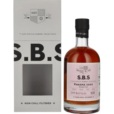 Rum S.B.S Panama 2002 59% 0,7 l (karton)