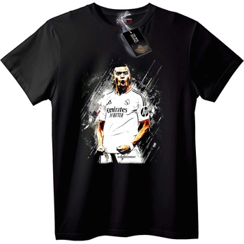 NOONEBRAND Тениска Играч на Real Madrid - L, Black