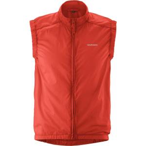 Gonso Мъжки елек за колоездене Gonso Adventure Vest Wind Cycling vest - Paprika Flame - размер 3XL (054-0372-0216)
