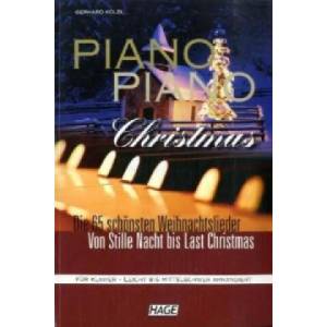 Piano Piano Christmas + 2 CDs | Gerhard Kölbl, Helmut Hage (ISBN: 9783866260382)