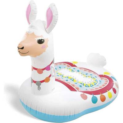Intex Дюшек надуваем, 135x112x94 см, INTEX 57564NP Cute Lama Ride-On (57564NP)