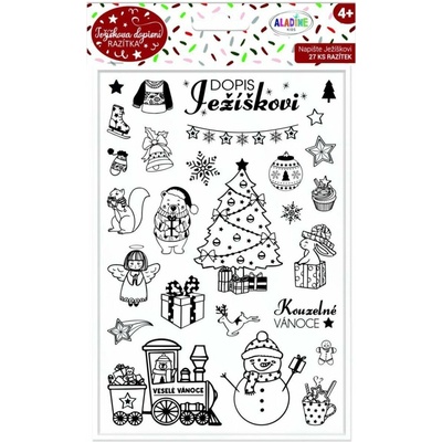 Aladine Razítka Stampo Christmas Dopis Ježíškovi