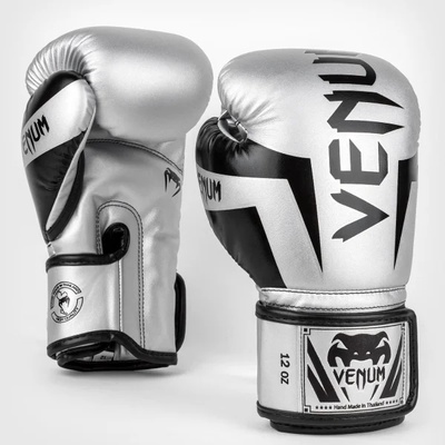 VENUM Боксови Ръкавици Venum Elite Silver/Black - 14 oz
