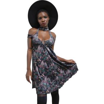 KILLSTAR дамска рокля KILLSTAR - Corax - Черна - KSRA011687