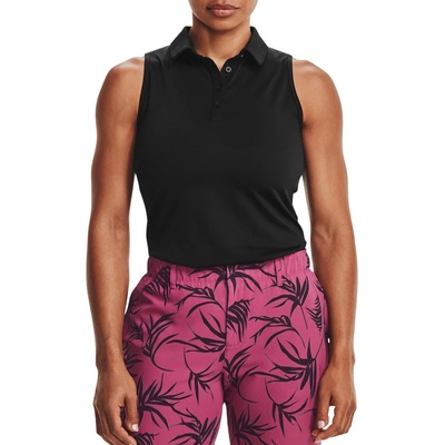 Under Armour Потник Under Armour UA Zinger Sleeveless Polo-BLK Черен Velikost S