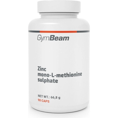 GymBeam Zinok L-metionínsulfát 90 kapsúl