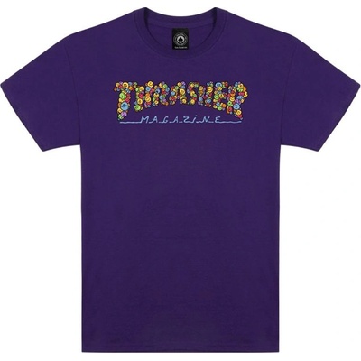 Thrasher Toy Machine Smile By Spanky Tee purple – Hledejceny.cz