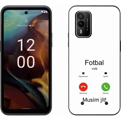 mmCase na Nokia XR21 - fotbal volá bílé pozadí – Zboží Živě