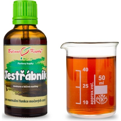 Bylinné kapky Jastrabník bylinné kvapky tinktúra 50 ml