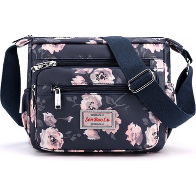 Черна чанта от текстил - Galima