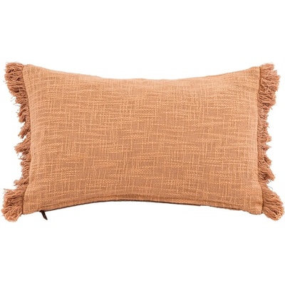 Tiseco Home Studio Декоративна възглавница 50x30 cm Cotton Slub Solid - Tiseco Home Studio (3458INDIANTAN)