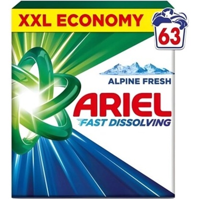 Ariel Alpine Fresh Mountain Spring prášek na praní 63 PD