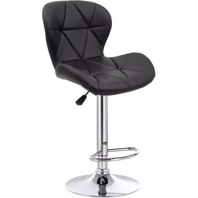 LuxuryForm Design Livio na striebornom tanieri čierna
