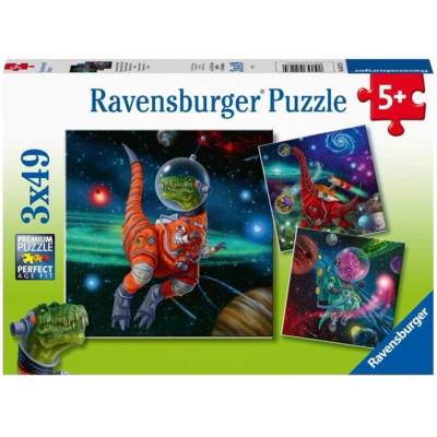 Ravensburger Dinosaurie svet 3 x 49 dielov