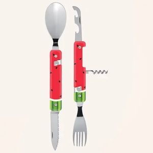 AKINOD Комплект за хранене Akinod Multifunction Cutlery 13H25, Watermelon (A02M00066)