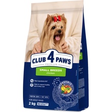 Club4Paws Premium pre dospelých psov malých plemien 2 kg