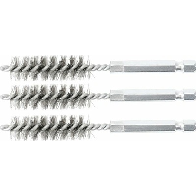 BGS 3078-13-S, Sada ocelových kartáčů | 13 mm | 6,3 mm (1/4") | 3dílná