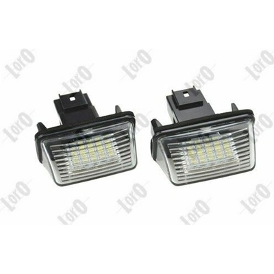 Osvetlenie poznávacej značky ABAKUS L38-210-0001LED (L382100001LED)