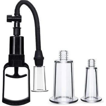 LateToBed Клиторна секс помпа за жени с 3 приставки "dupper