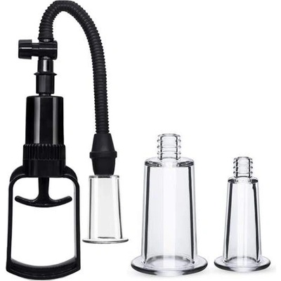 LateToBed Клиторна секс помпа за жени с 3 приставки "dupper