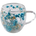 CupHup Стъклена термо чаша CupHup Passion Flower, Двойно дъно, Enigma (02-15)
