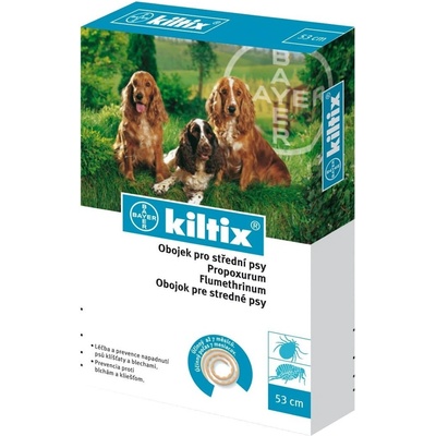 Kiltix antiparazitný obojok 53 cm