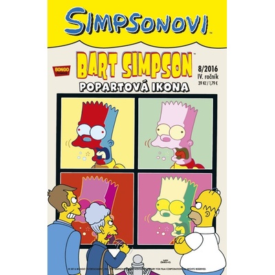 Bart Simpson 8/2016: Popartová ikona