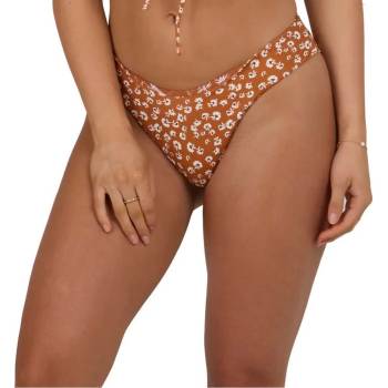 SALTY CREW Falling floral skimpy v bikini bottom - Brown (Sierra)