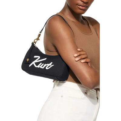Kurt Geiger London чанта crossbody дамска от памук (5587200609)