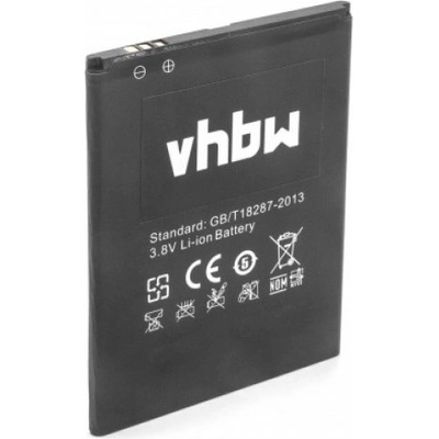 VHBW Батерия за Doogee Ibiza F2, 2500 mAh (800112488)