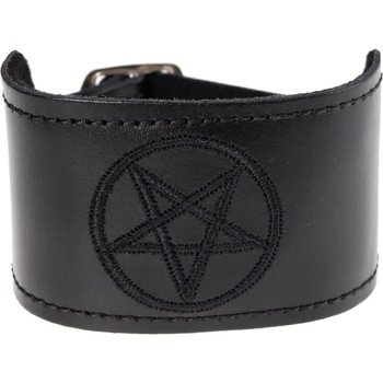 Image 1 of Black & metal гривна - Pentagram - BWZ-503
