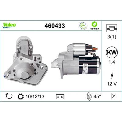 Startér VALEO 460433