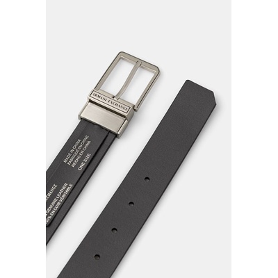 Armani Exchange двустранен колан мъжки от кожа (XM003188.AF26723)