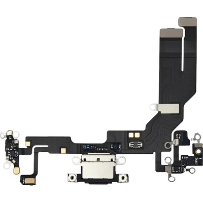 Nabíjecí obvod + Flex kabel iPhone 16e – černý – Genuine OEM IPH2235