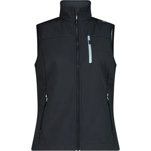 CMP Дамски софтшел елек CMP Women's Vest 36A2016 Softshell vest - Antracite / Sky - размер 38 (EU) (132-1713-0113)