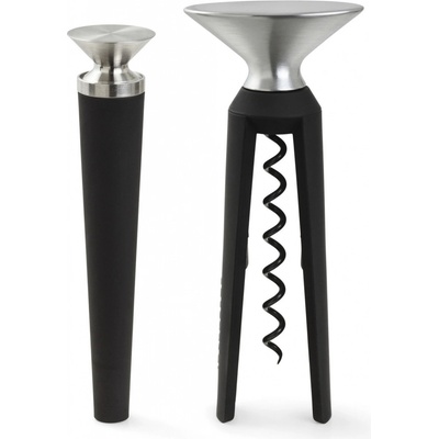 Rosendahl Grand Cru Barware sada otvíráku lahví a vývrtky, black, 25130